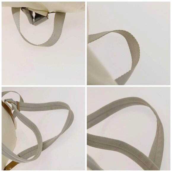 PRADA Backpack Nylon White Silver Auth 138353 - Picture 16 of 16